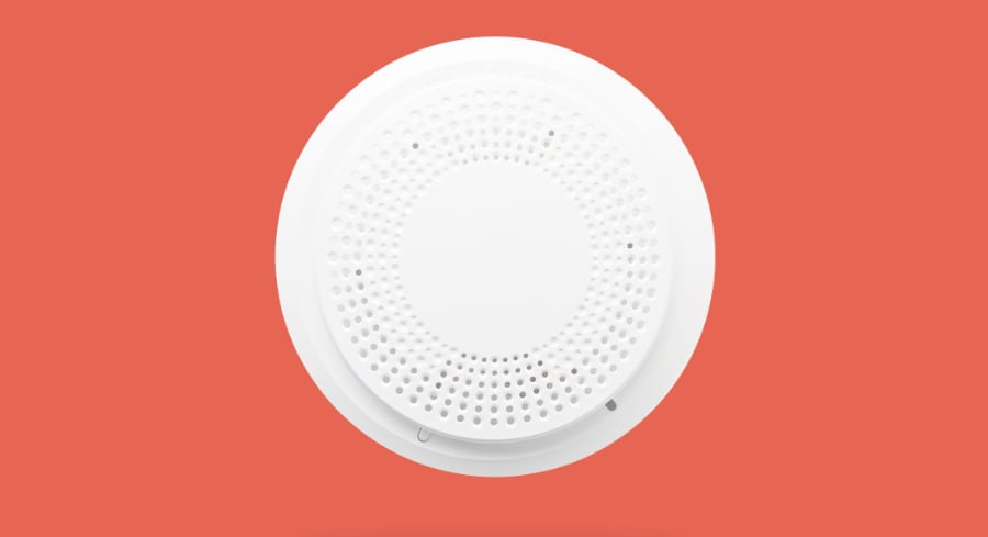 Smoke detector in San Bernadino.